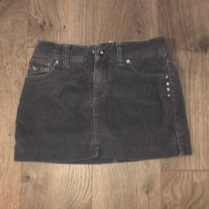 Justice corduroy skirt